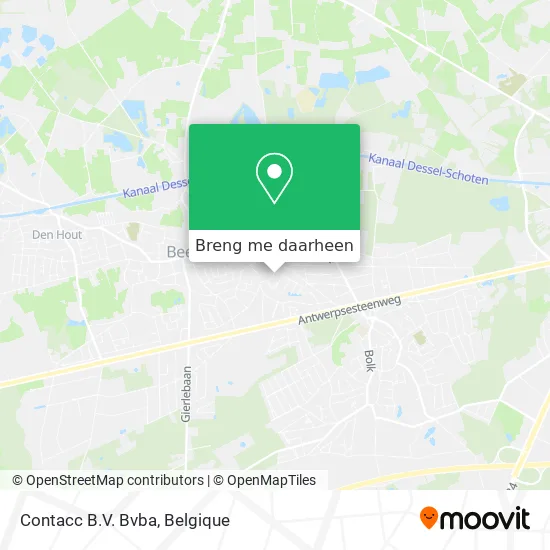 Contacc B.V. Bvba kaart