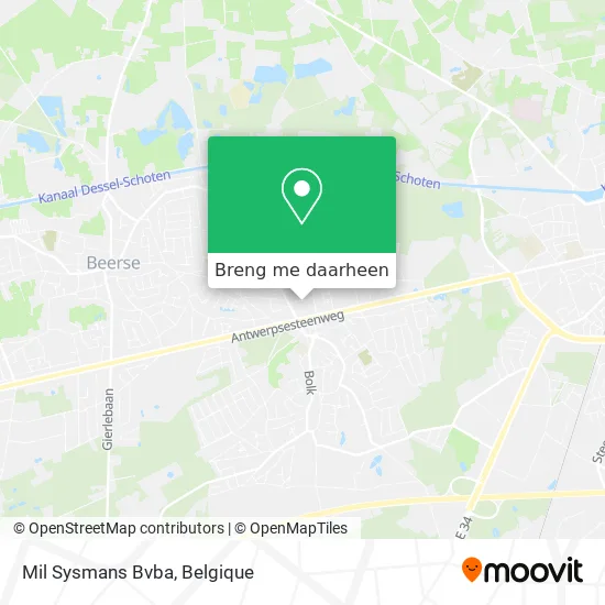 Mil Sysmans Bvba kaart