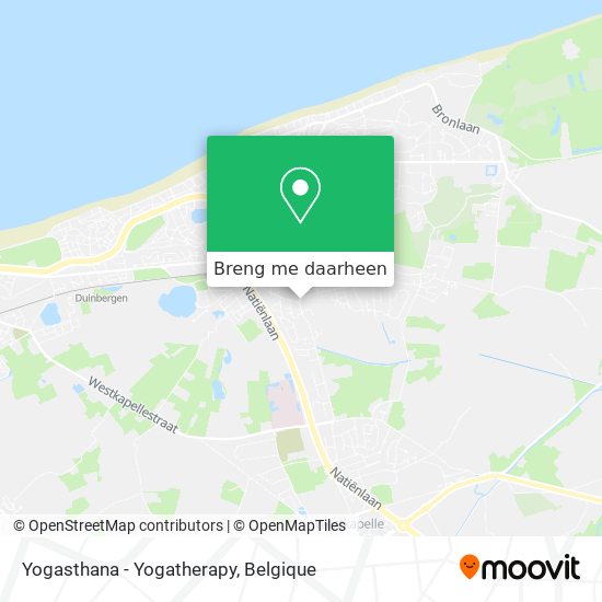 Yogasthana - Yogatherapy kaart