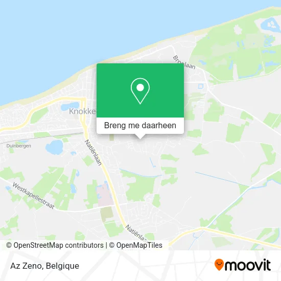 Az Zeno kaart