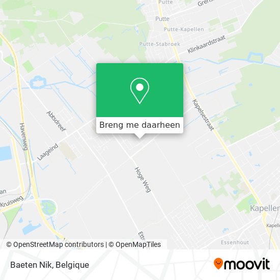 Baeten Nik kaart