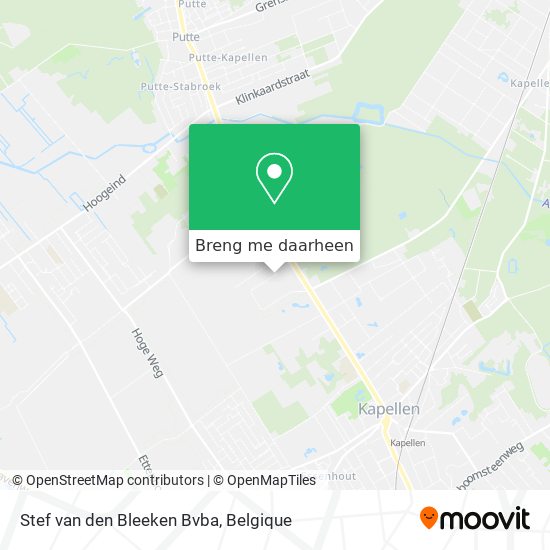 Stef van den Bleeken Bvba kaart