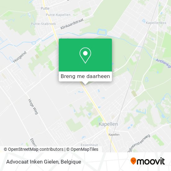 Advocaat Inken Gielen kaart