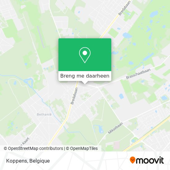 Koppens kaart