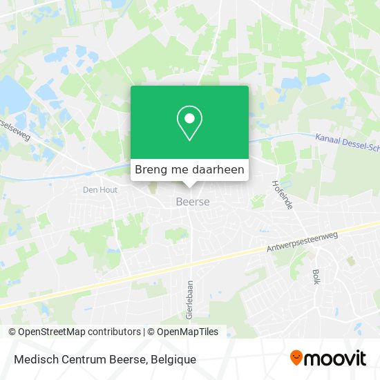 Medisch Centrum Beerse kaart