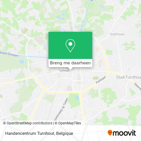 Handencentrum Turnhout kaart