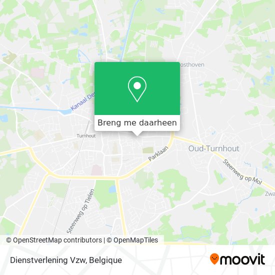 Dienstverlening Vzw kaart