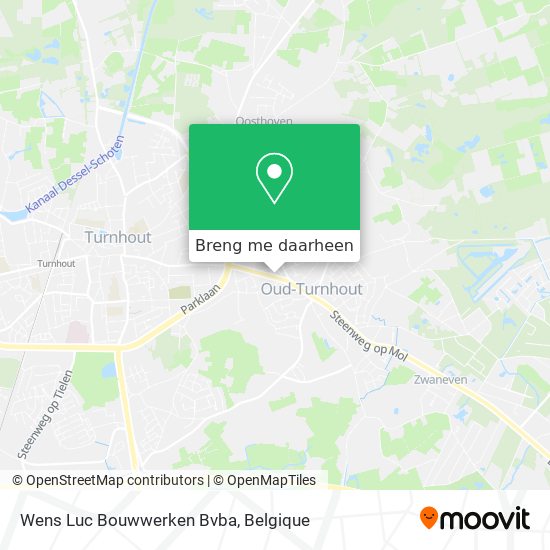 Wens Luc Bouwwerken Bvba kaart