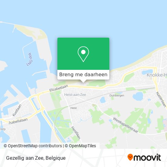 Gezellig aan Zee kaart