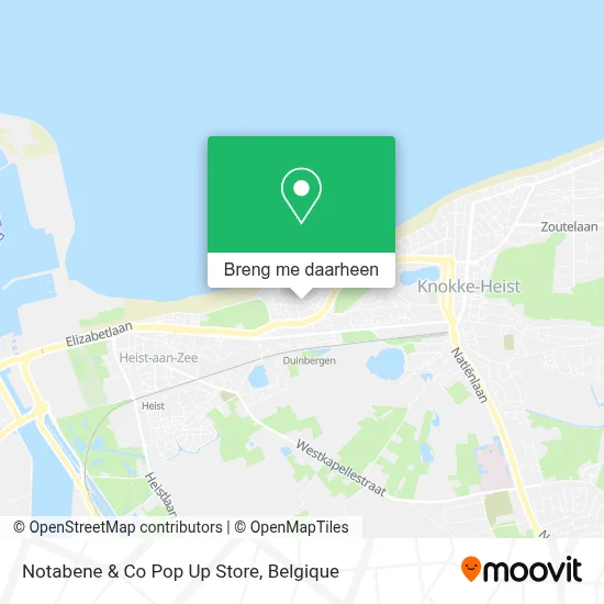 Notabene & Co Pop Up Store kaart