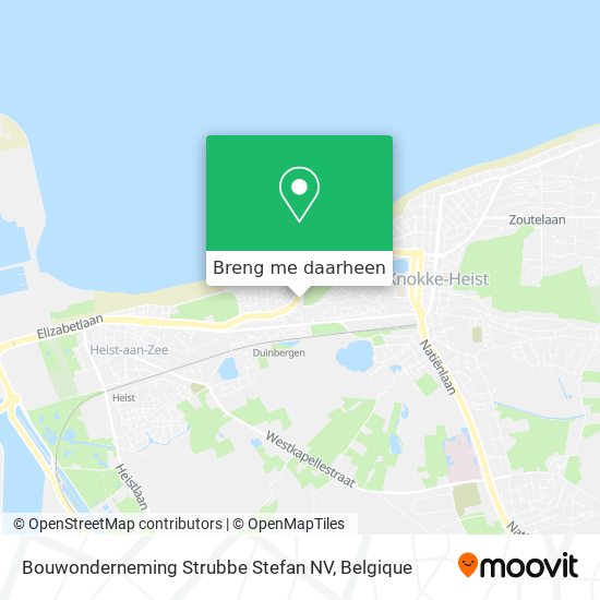 Bouwonderneming Strubbe Stefan NV kaart
