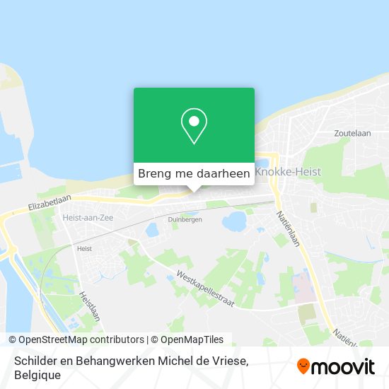 Schilder en Behangwerken Michel de Vriese kaart