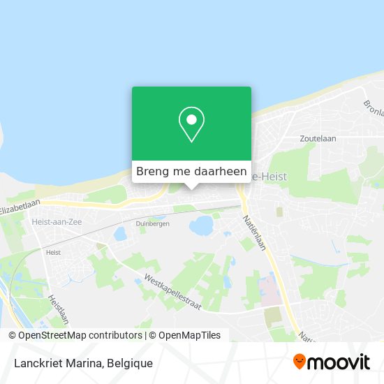 Lanckriet Marina kaart