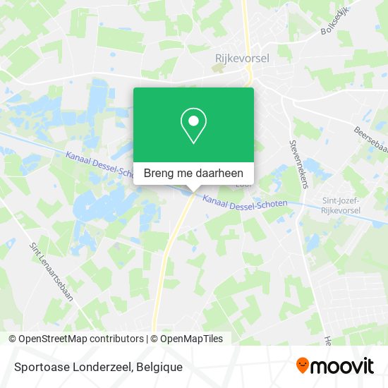 Sportoase Londerzeel kaart