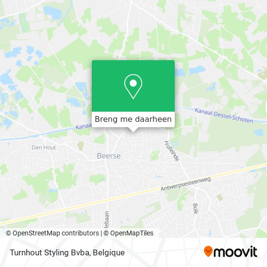 Turnhout Styling Bvba kaart