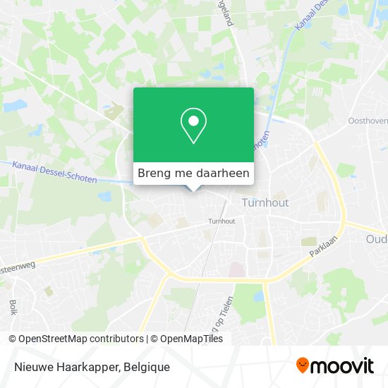 Nieuwe Haarkapper kaart