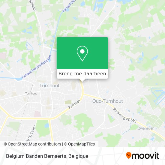 Belgium Banden Bernaerts kaart