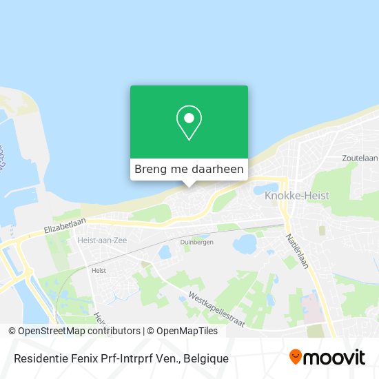 Residentie Fenix Prf-Intrprf Ven. kaart