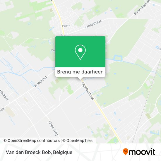 Van den Broeck Bob kaart