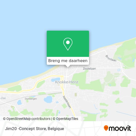 Jim20 -Concept Store kaart