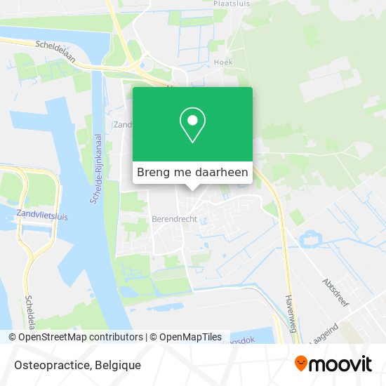 Osteopractice kaart