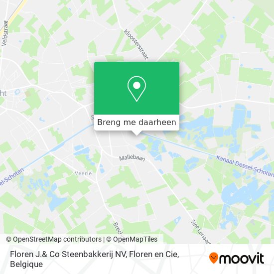 Floren J.& Co Steenbakkerij NV, Floren en Cie kaart