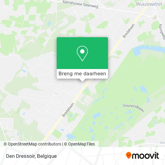 Den Dressoir kaart