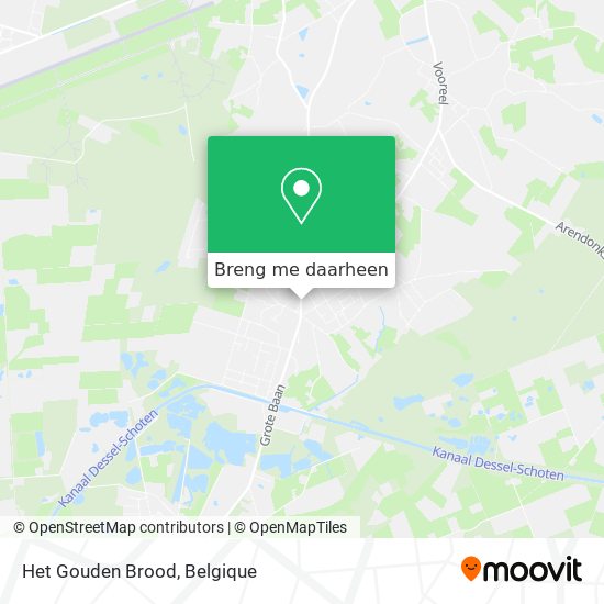 Het Gouden Brood kaart