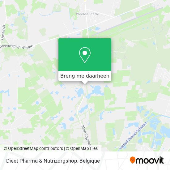 Dieet Pharma & Nutrizorgshop kaart