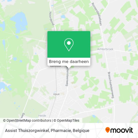 Assist Thuiszorgwinkel, Pharmacie kaart