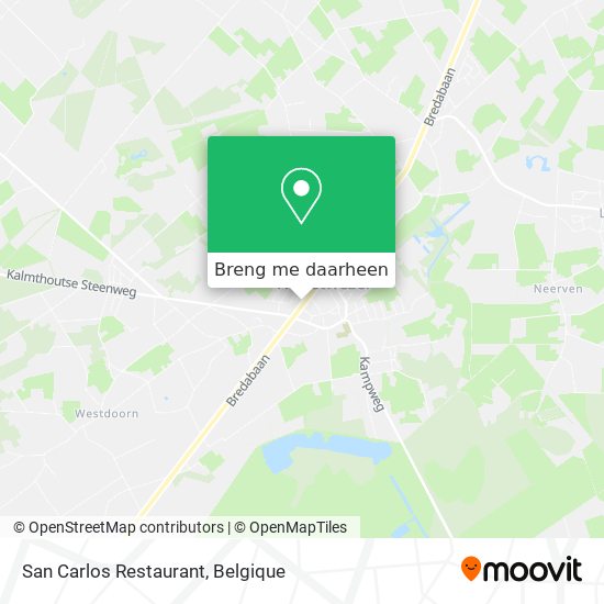 San Carlos Restaurant kaart