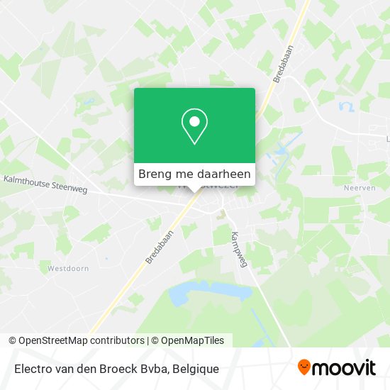 Electro van den Broeck Bvba kaart