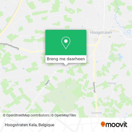 Hoogstraten Kela kaart