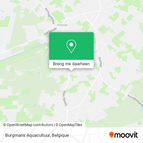 Burgmans Aquacultuur kaart