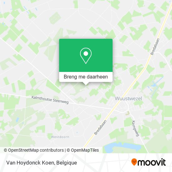 Van Hoydonck Koen kaart