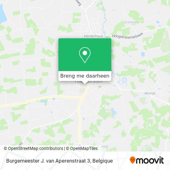 Burgemeester J. van Aperenstraat 3 kaart