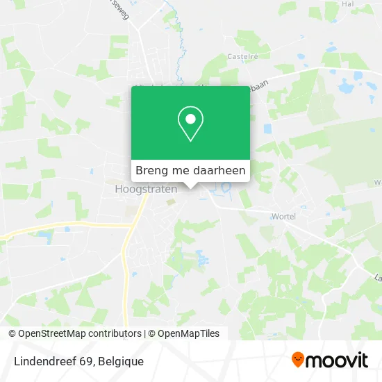 Lindendreef 69 kaart