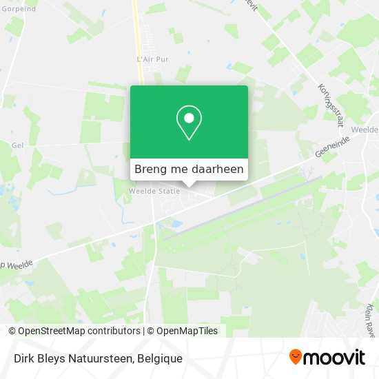 Dirk Bleys Natuursteen kaart
