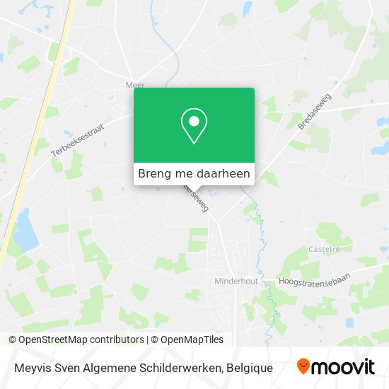Meyvis Sven Algemene Schilderwerken kaart