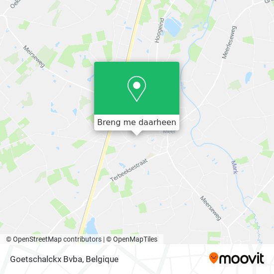 Goetschalckx Bvba kaart