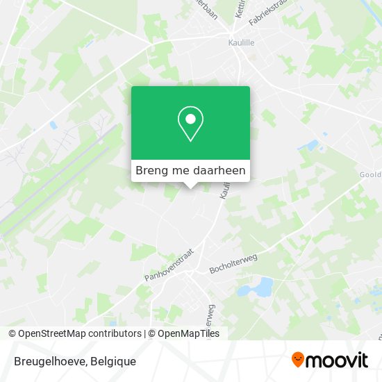 Breugelhoeve kaart