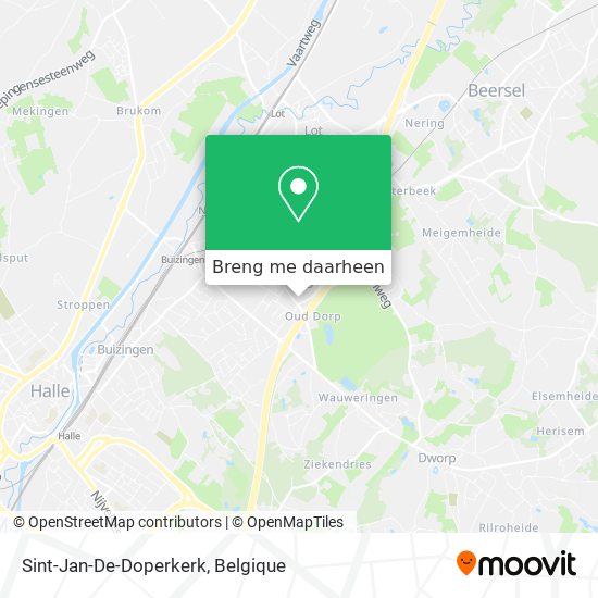 Sint-Jan-De-Doperkerk kaart