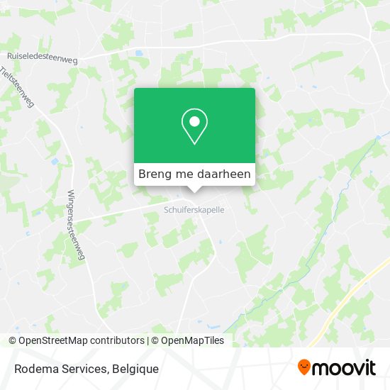 Rodema Services kaart