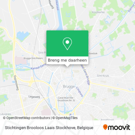 Stichtingen Brooloos Laais Stockhove kaart