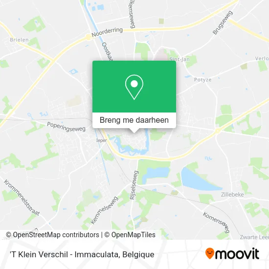 'T Klein Verschil - Immaculata kaart