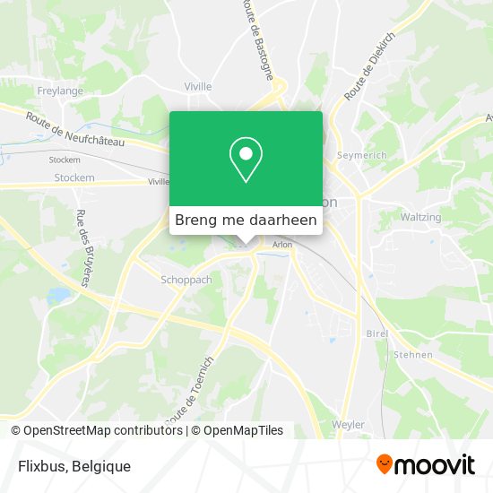 Flixbus kaart