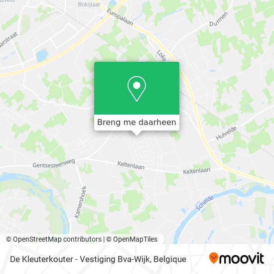 De Kleuterkouter - Vestiging Bva-Wijk kaart