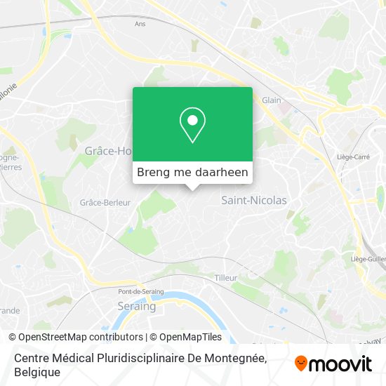 Centre Médical Pluridisciplinaire De Montegnée kaart