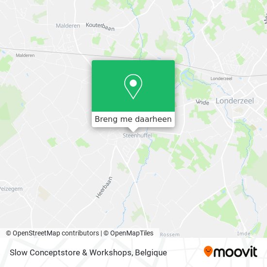 Slow Conceptstore & Workshops kaart