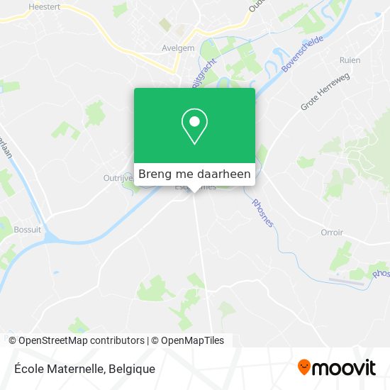 École Maternelle kaart
